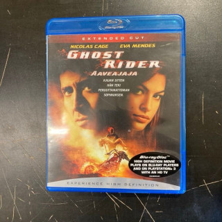 Ghost Rider - aaveajaja Blu-ray (M-/M-) -toiminta/fantasia-